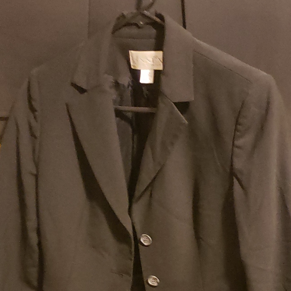 Ann Traylor black suit jacket